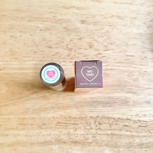 NWT Sugarpill: No Thx! Brown Glitter Liquid Lip Color - Picture 5 of 5